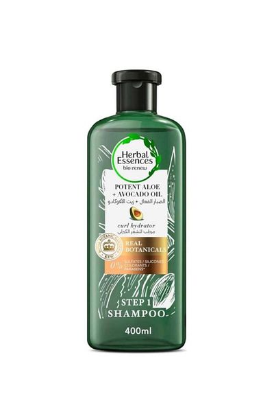 Herbal Essences Shampoo with Active Aloe Extract and Avocado Oil for Curly Hair by Herbal Essences 400ml