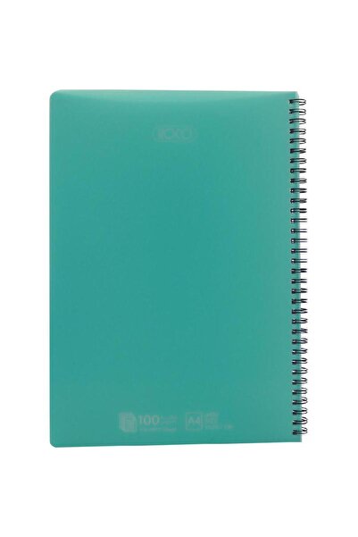 Roco دفتر ملاحظات، A4، 100 ورقة، مسطر مربع، أزرق مائي