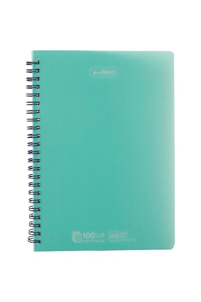 Roco دفتر ملاحظات، A5، 100 ورقة، مسطر مزدوج (إنجليزي)، ألوان متنوعة