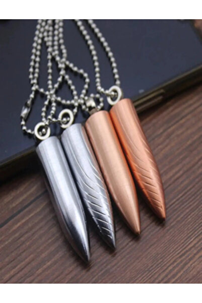 H.D ÇAKİBİÇAK DÜNYASİ mermi kolye kibrit çakmak