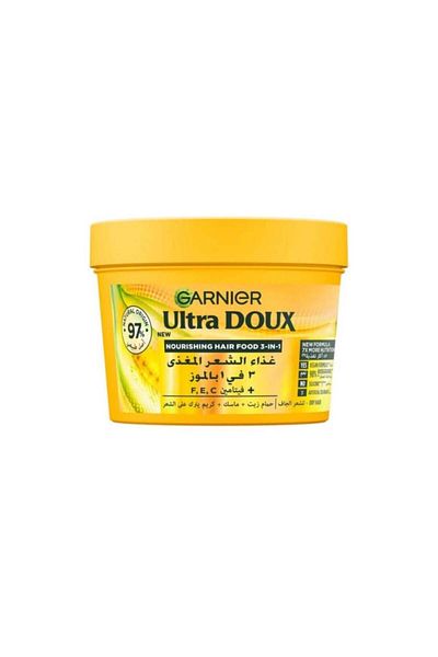 Garnier Nourishing 3-in-1 Banana Hair Mask for Dry Hair by 390ml