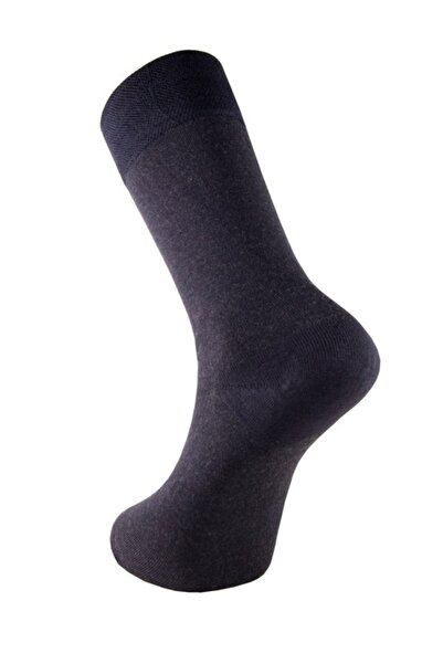 NEWTONE Men's socks made of wool and bamboo fibers, seamless, smoked, size 41-44 EU
