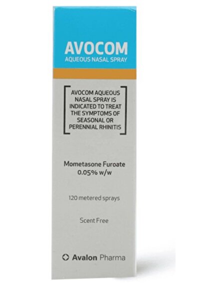 AVALON -Avocom, Nasal Spray, Relieves Allergy أفالون أفوكوم، بخاخ للأنف، يخفف أعراض البرد والحساسية