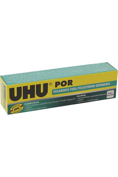 Uhu POR Polystyrene Glue, 50.00 ml ( 1.75 oz ), Clear