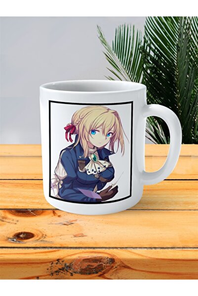 ART HEDİYE Violet Evergarden Printed mug cup model 28