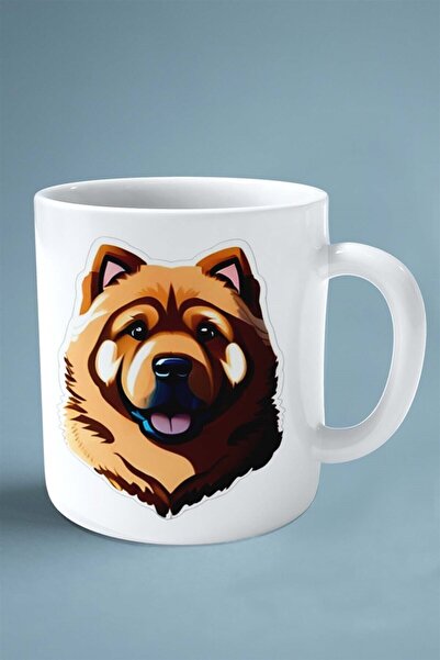 ART HEDİYE كوب كوب ناعم مطبوع عليه كلب تشو تشو تشو