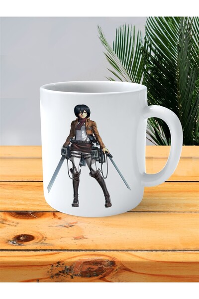 ART HEDİYE كأس Shingeki no Kyojin Attack on Titan المطبوع إيرين ييغر الهجومي