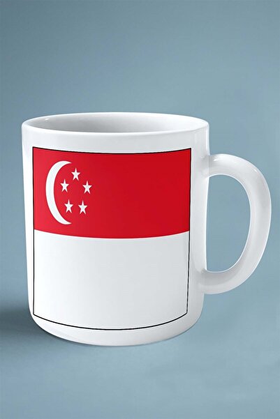 ART HEDİYE şili bayrak baskılı kupa bardak çift taraflı kişiye özel