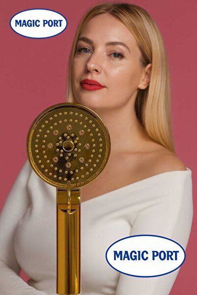 MAGIC PORT LÜX GOLD 5 FONKSİYONLU El Duşu
