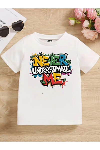 barsdepo Tricou pentru copii Never Printed