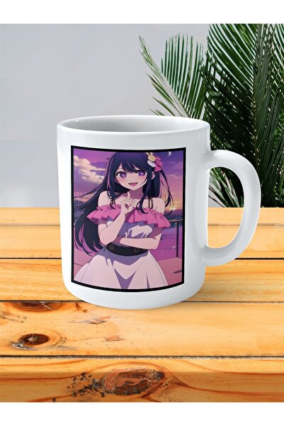 ART HEDİYE كوب بطبعة أوشي نو كو بإبزيم Ai Hoshino