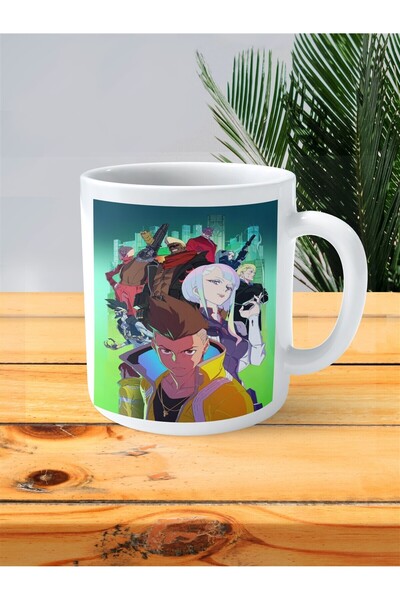 ART HEDİYE Cyberpunk Edgerunners Printed mug cup model 16