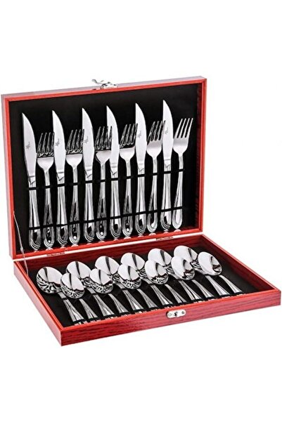 Diplomat Set 24 stainless steel cutlery,