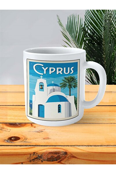ART HEDİYE cyprus Baskılı Kupa Bardak Kişiye Özel desen