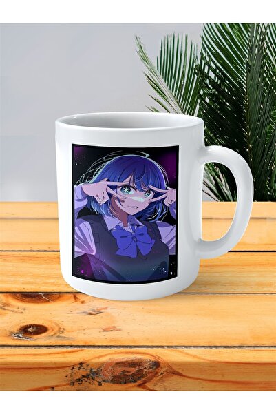 ART HEDİYE Glass with Oshi no Ko print Akane Kurokawa picture