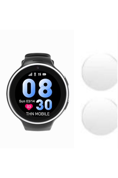 THN MOBILE (Bilicr-A) Round Bswx4 Flexible Nano Unbreakable Screen Protector (2 Pcs)