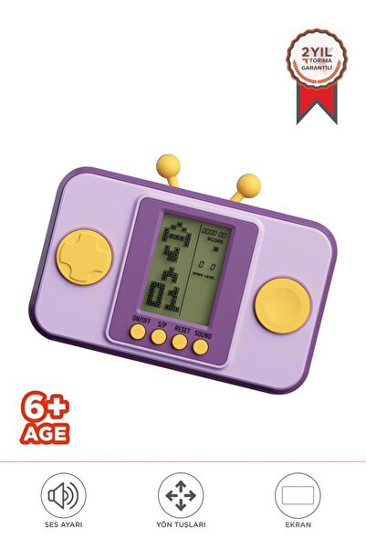 Torima GC-010 Mor El Atarisi Tetris Gameboy Joystick Oyun Kolu Atari