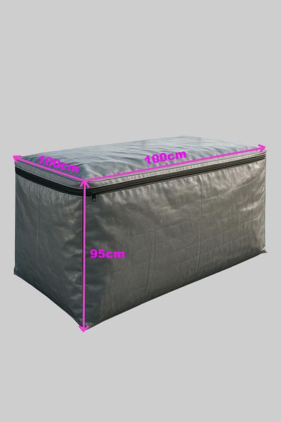 size ne lazım Pânză de protecție pentru mobilier de grădină și balcon, impermeabilă, albastră, cu fermoar 100 cm x 100 cm