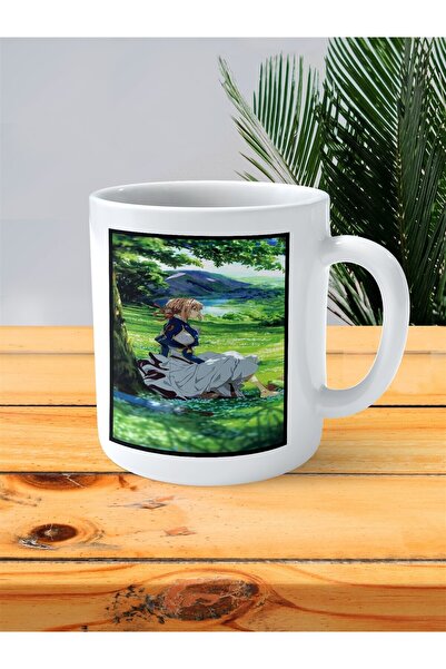 ART HEDİYE Violet Evergarden Printed mug cup model 4