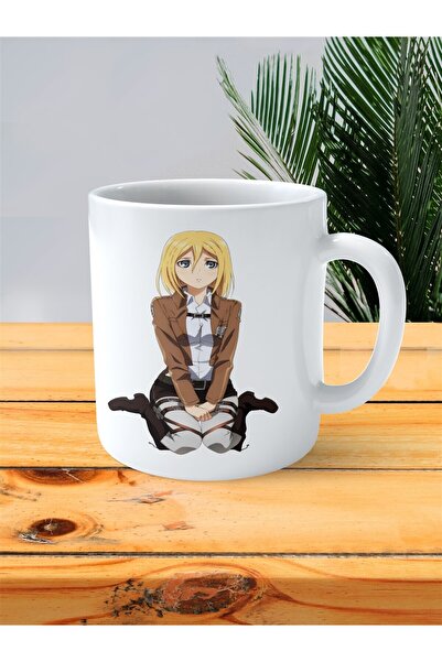 ART HEDİYE كوب Shingeki no Kyojin Attack on Titan المطبوع آني ليونهارت