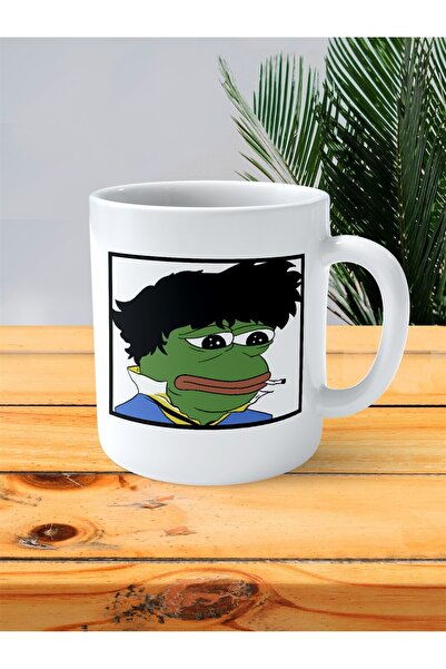 ART HEDİYE كوب كاوبوي بيبوب مطبوع عليه ضفدع