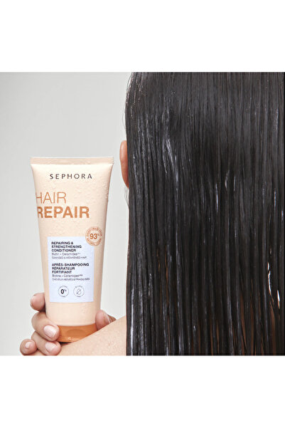 SEPHORA Güçlendirici Onarıcı Saç Kremi - Yıpranmış Saçlar İçin Derinlemesine Bakım, Kolay Tarama, Parlak Saç