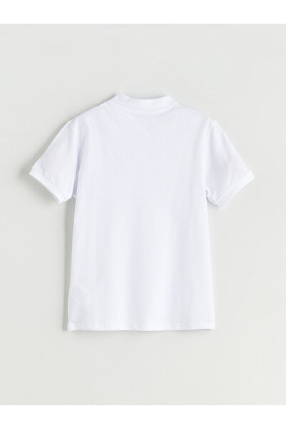 LC Waikiki Peak New Season Polo Neck Basic Girls' T-Shirt 2-Pack