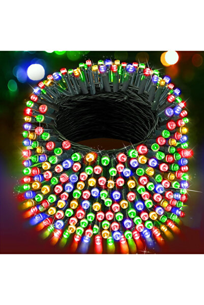 OEM Instalație liniară de brad de Crăciun, 80m, 800 LED-uri, NEVERMORE, 8 efe...