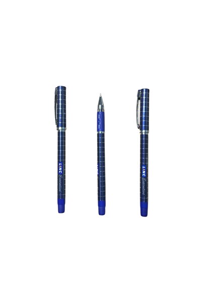 Pilot Pen 3-Piece Set with Needle Tip Blue