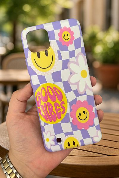 Vip Case Realme C11 -Good Vibes Silicone Shock Absorbing Classic Protected Rubber Case277