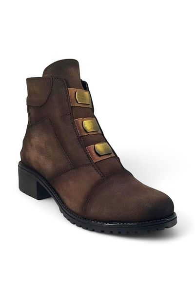 Mammamia D24Kb-1585 Genuine Leather Women's Boots