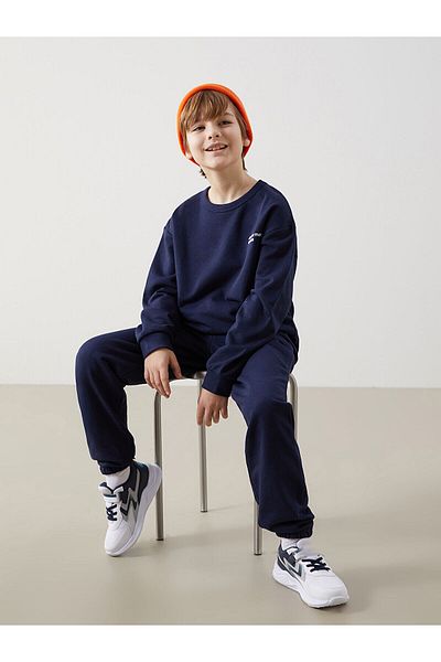 LC Waikiki Crew Neck Boy's Tracksuit Set