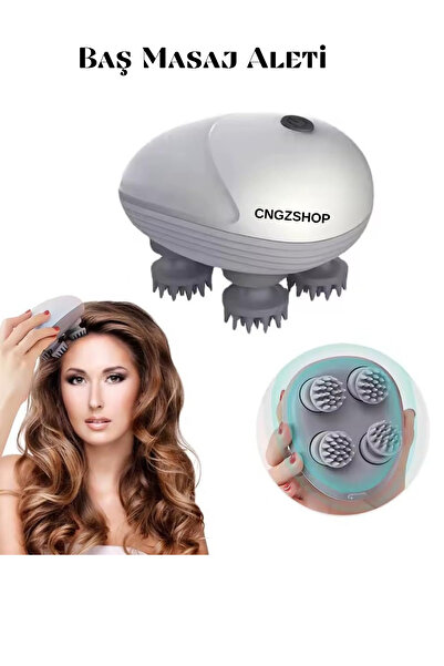 CNGZSHOP Taşınabilir Şarjlı Su Geçirmez Kafa Bel Boyun Sırt Ayak Tüm Vücut Sa...