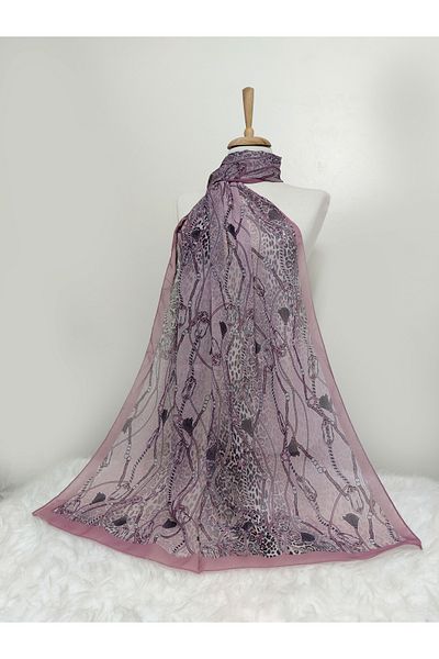 istanbul prensesleri Patterned Chiffon Shawl 185 X 70 cm