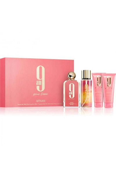 Afnan - 9 AM Pour Femme Gift Set