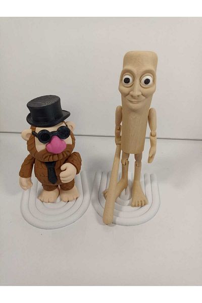 smilechild Tung Tung Tung Sahur and Mateo Figure Characters Toy
