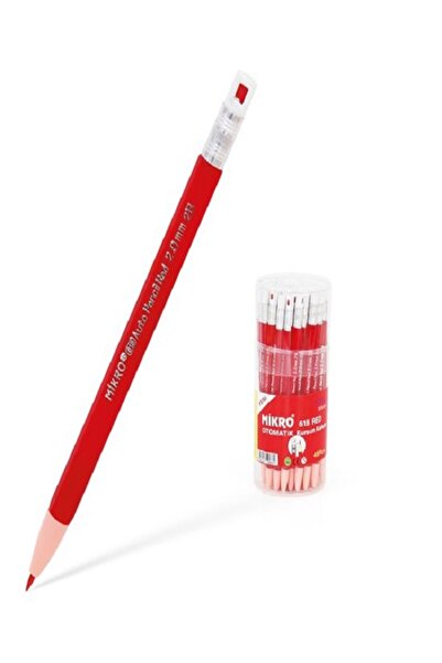 ouz dekor Uçlu Kalem 618-48 Kırmızı Versatil Kalem 2.00 Mm 5'Li SET