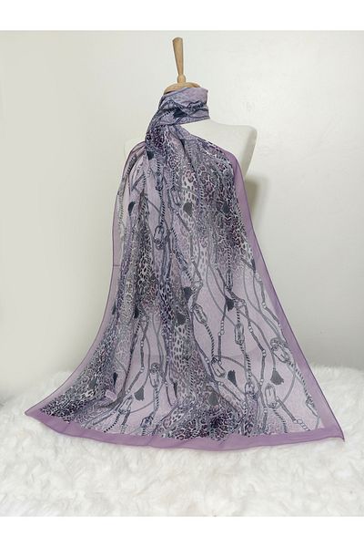 istanbul prensesleri Patterned Chiffon Shawl 185 X 70 cm