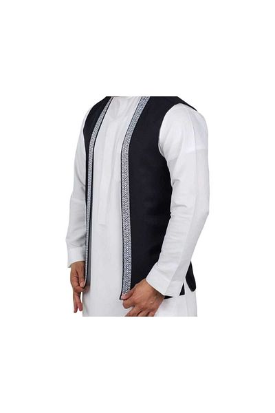 Aktham Aktham summer embroidered men's sedari