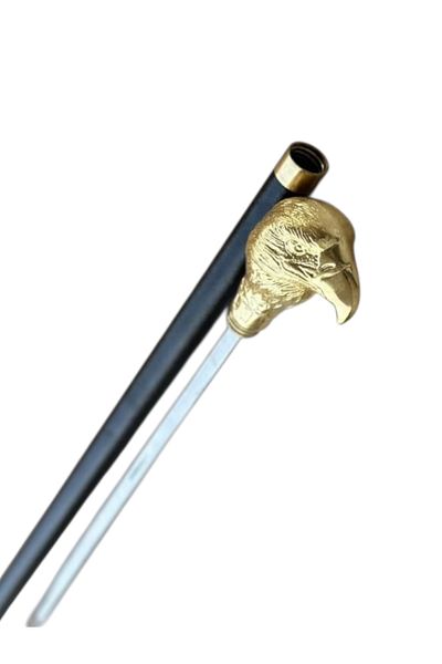 WM Golden falcon-shaped treacherous stick