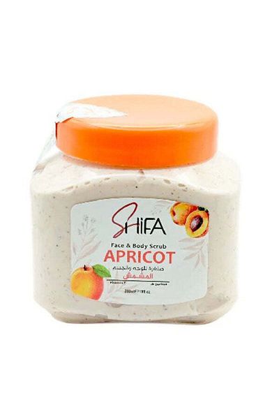 Shifa Scrub with Apricot Extract for Body and Face 500ml