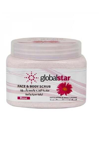 Star مقشر عالمي للوجه والجسم برائحة الورد 500 مل