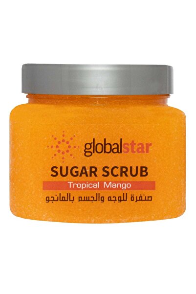 Star جلوبال ستار صنفرة سكر للوجه والجسم بالمانجو - 600 جم