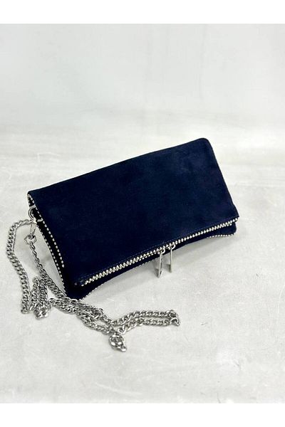 çkn sedat çakan çanta & fular & aksesuar Genuine Suede Leather Portfolio/ Clutch Women's Handbag
