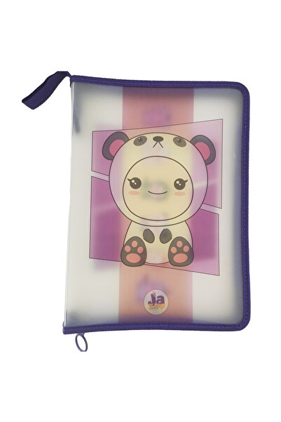 Önder Jazipp Fermuarlı Dosyalama Çantası PP Panda JZP-37