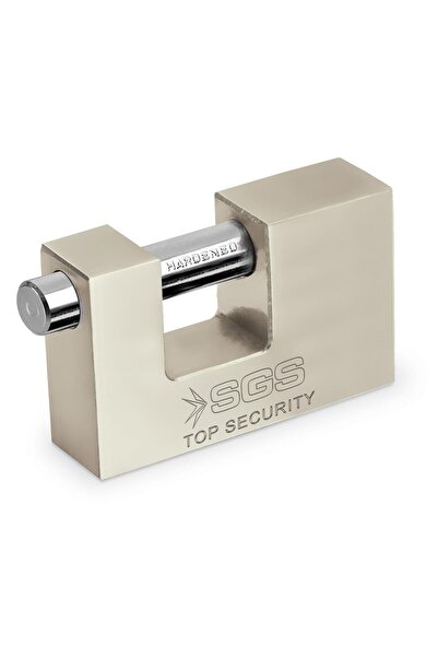 Mestore قفل باب زجاجي منزلق من SGS بطلاء ساتان 70 مم - 8698619104077