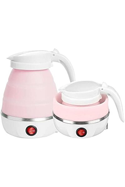 Twinkle Mart Portable Folding Electric Kettle Fast Boiling Foldable Electric Kettle for Travel Food Grade Silicon