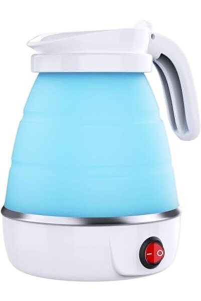 Twinkle Mart Travel Kettle, Foldable Mini Kettle for Travel, Camping Silicone Electric Water Boiler, C
