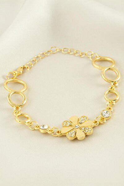 Bijuteri Net Daisy Stone Bracelet