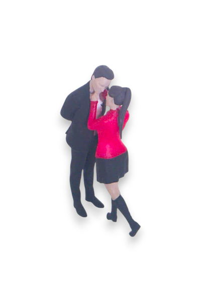 3deepdesign 3D Reçine Minyatür 6cm Çift Sevgili Figürleri - Teraryum & Maket ...